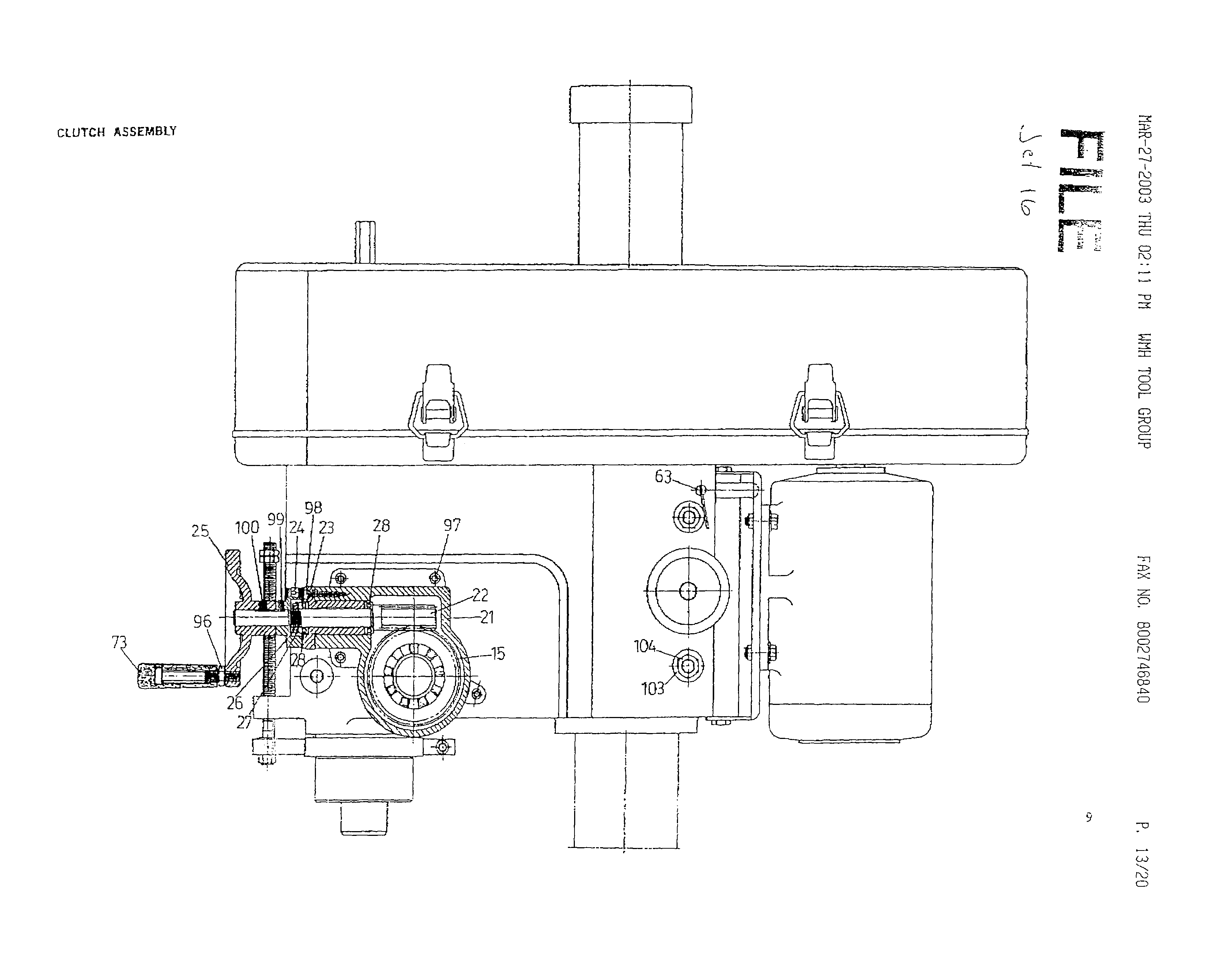 Jet Equipment Jet16 Drilling & Milling Machine manual Page 12