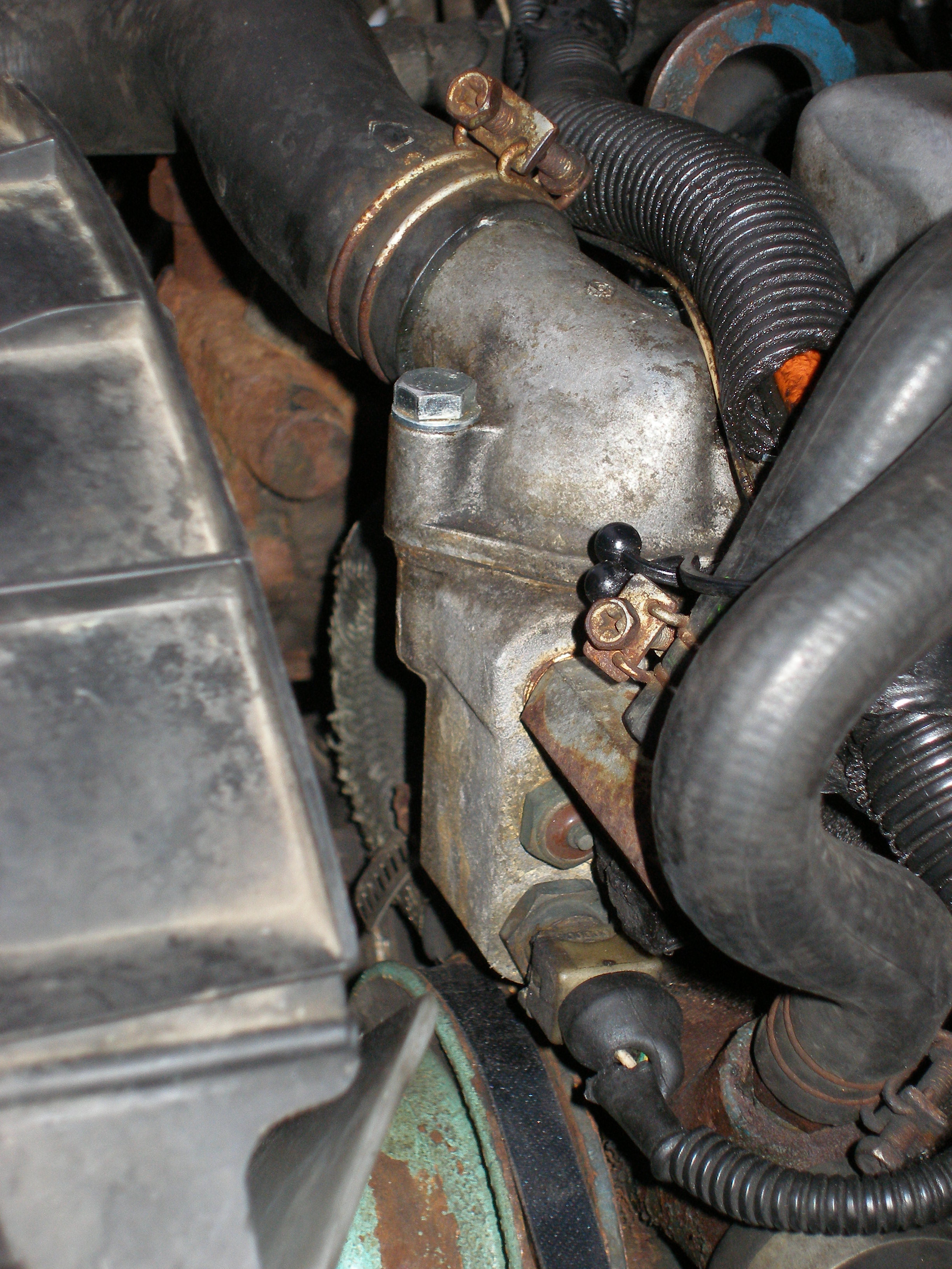 1990 Nissan maxima thermostat location #4