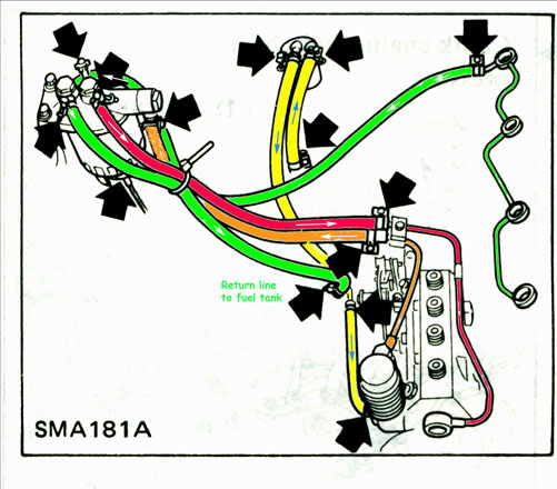 Nissan 720 fuel injection #5