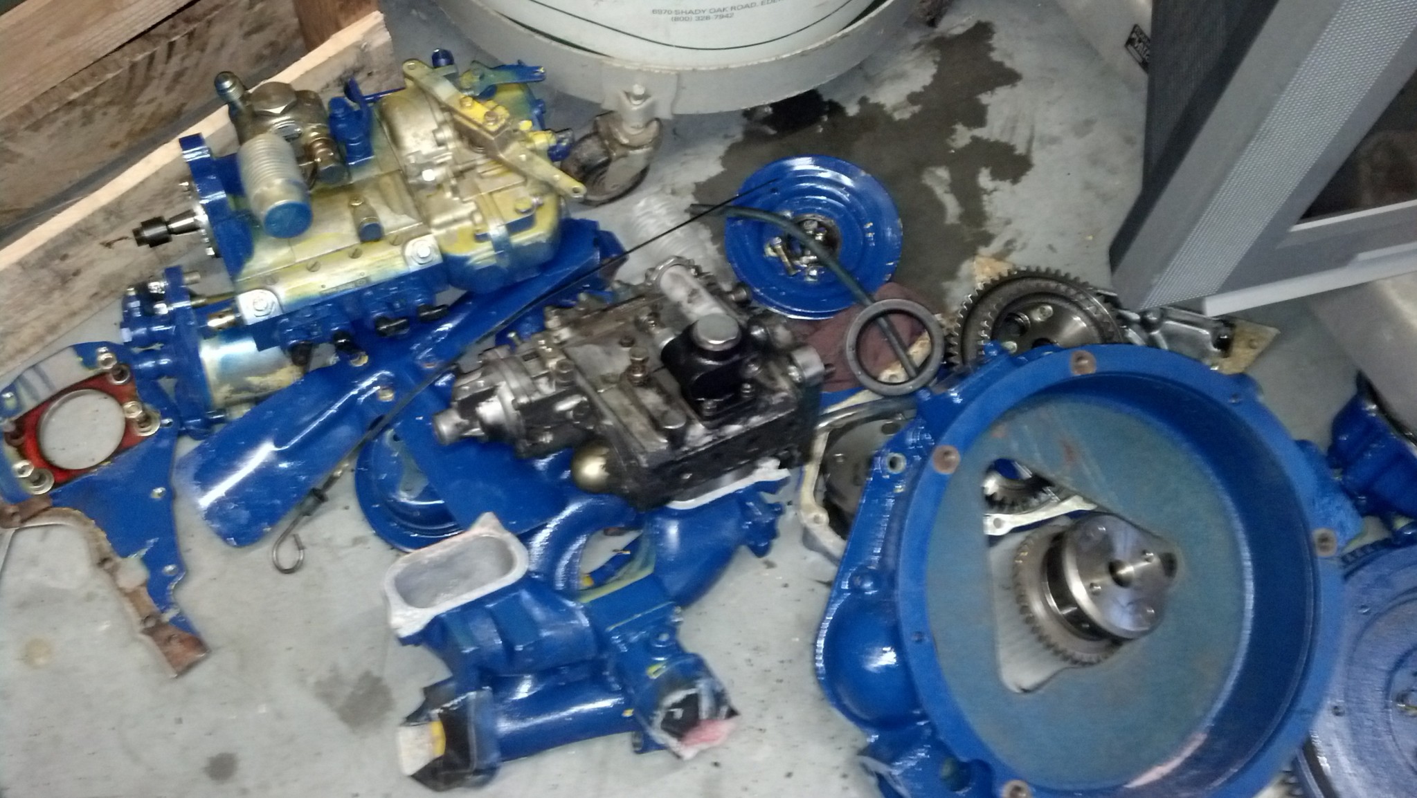 Nissan sd22 injection pump