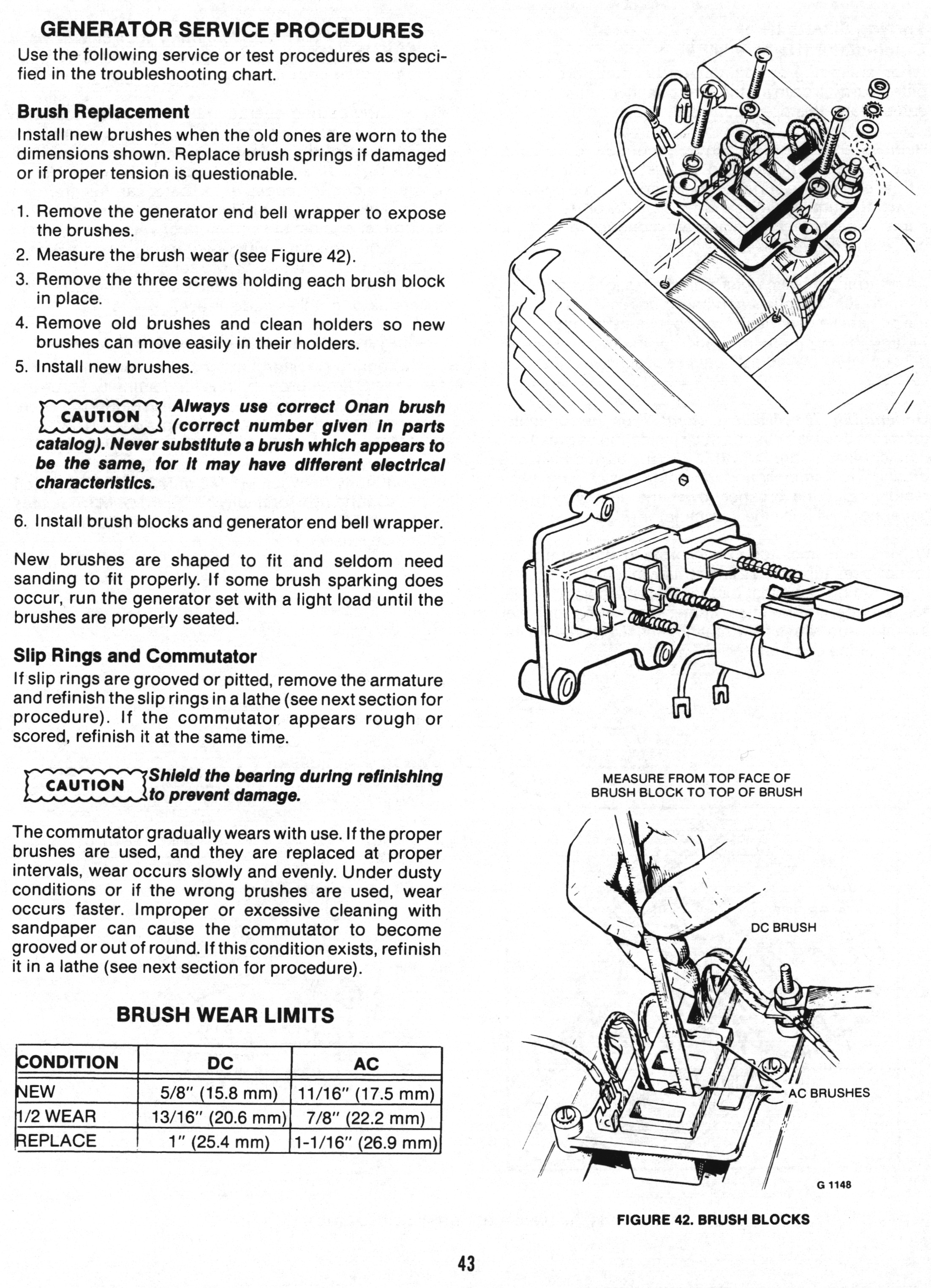 Onan Service Manual For BF/BFA/BGA/NH: 900-0337: Page 43