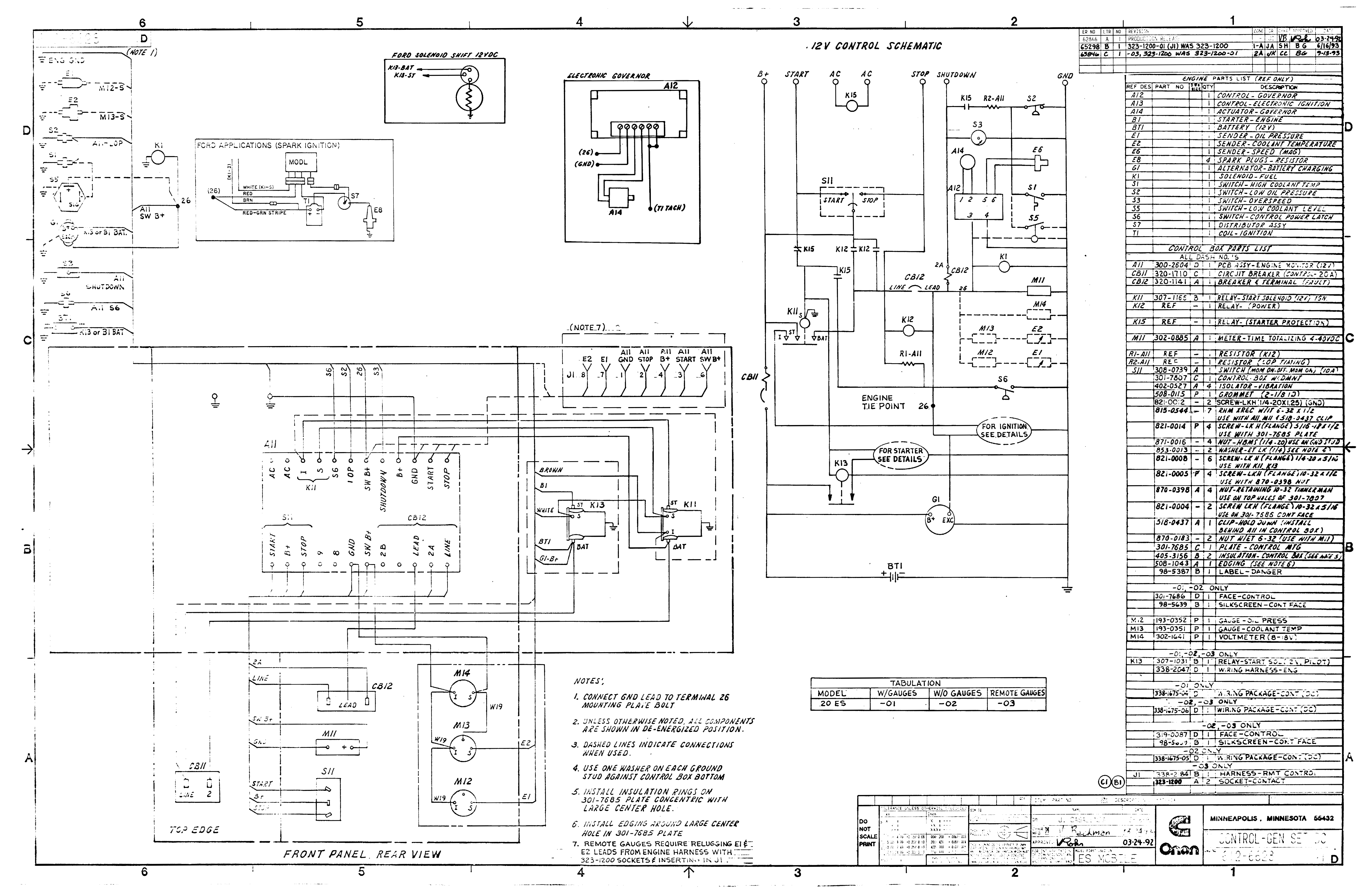 Onan_20ES_Mobile_Wiring_DC_612 6628_b