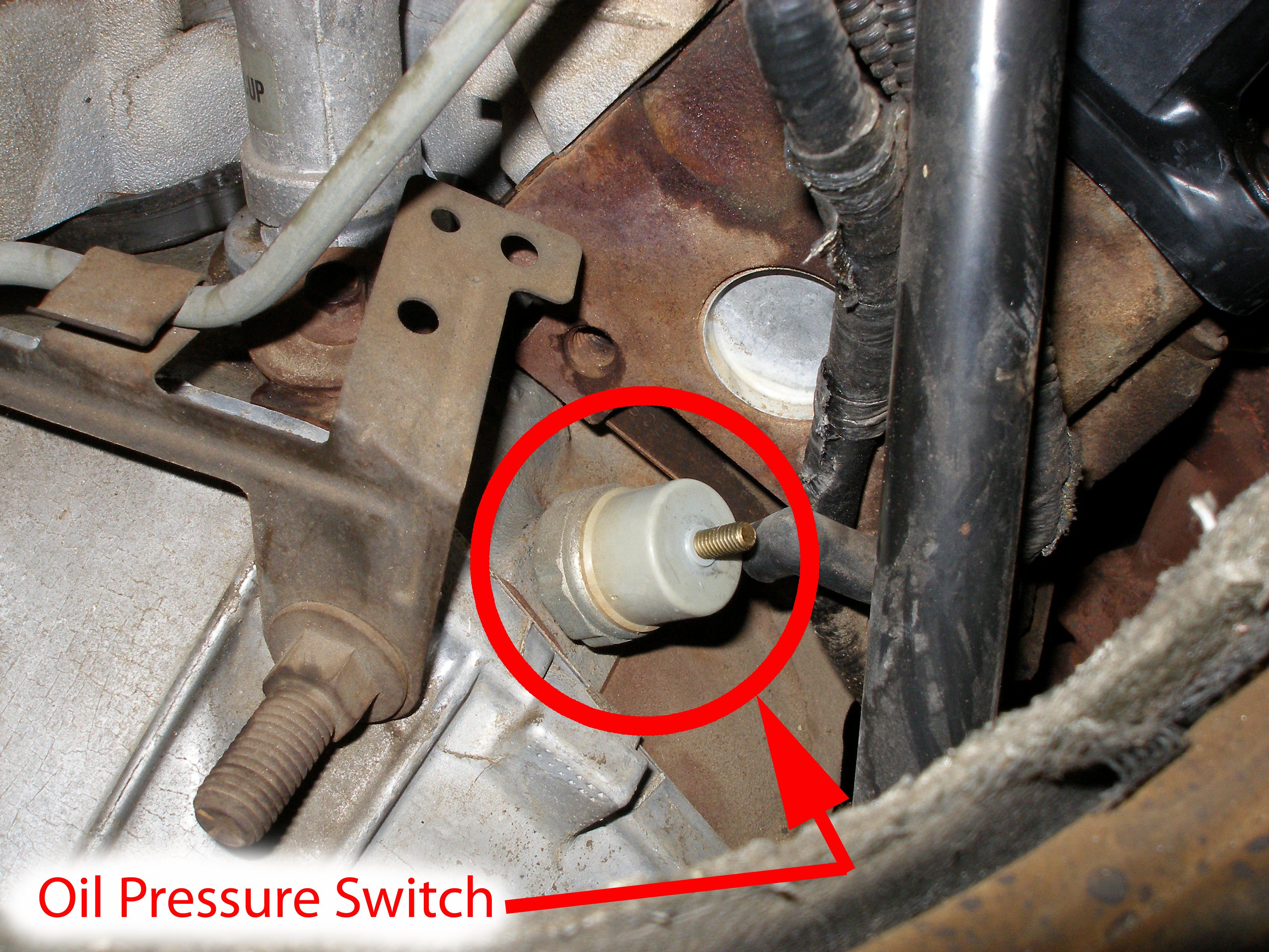 ford ranger oil pressure switch