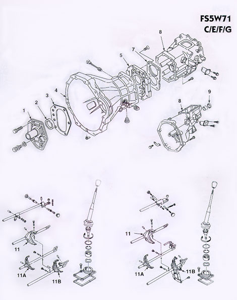 Transmission parts for nissan pickup #10