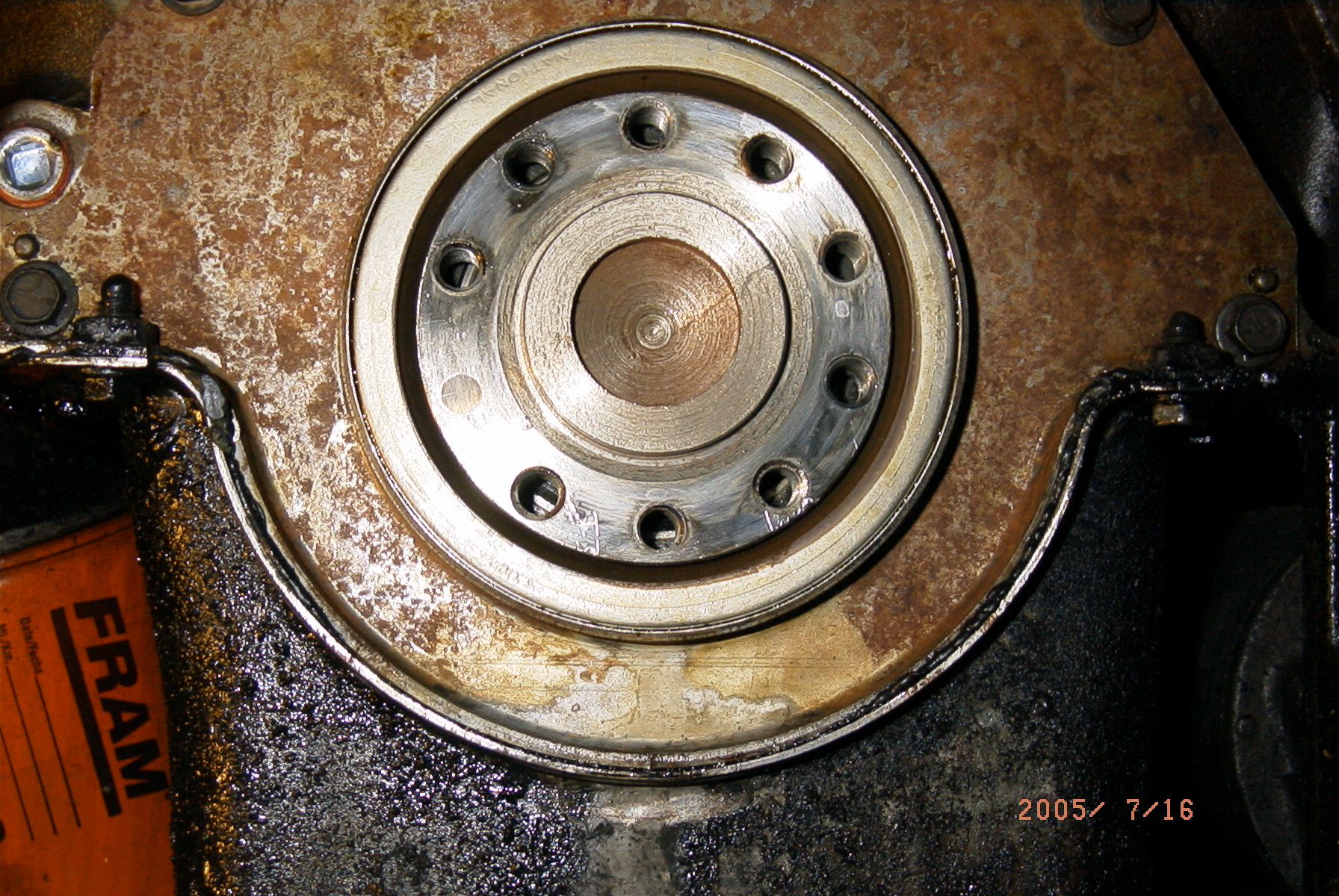 Ford 7.3 rear main seal tool #7