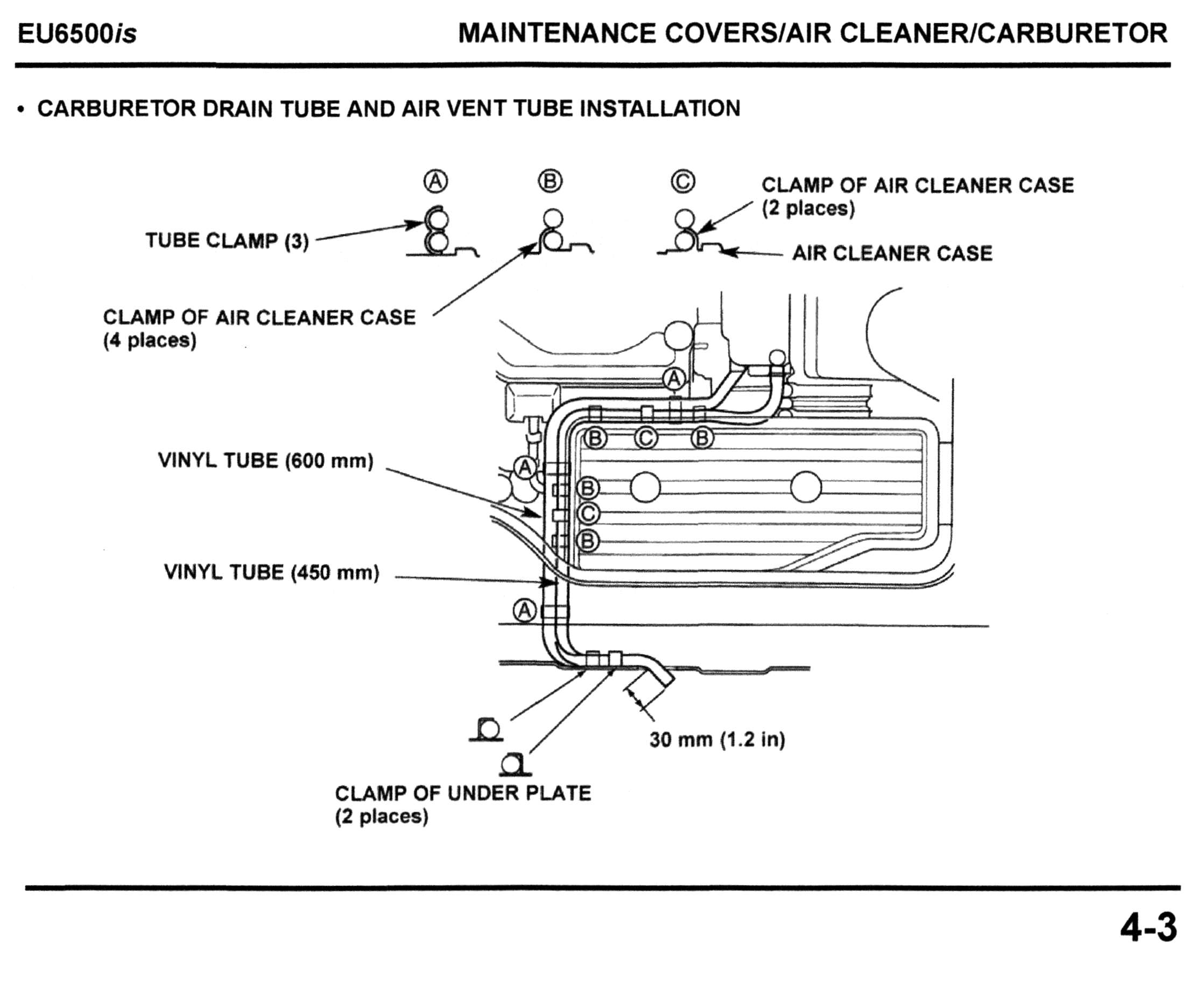Honda EU6500is Generator Shop Manual Page 043