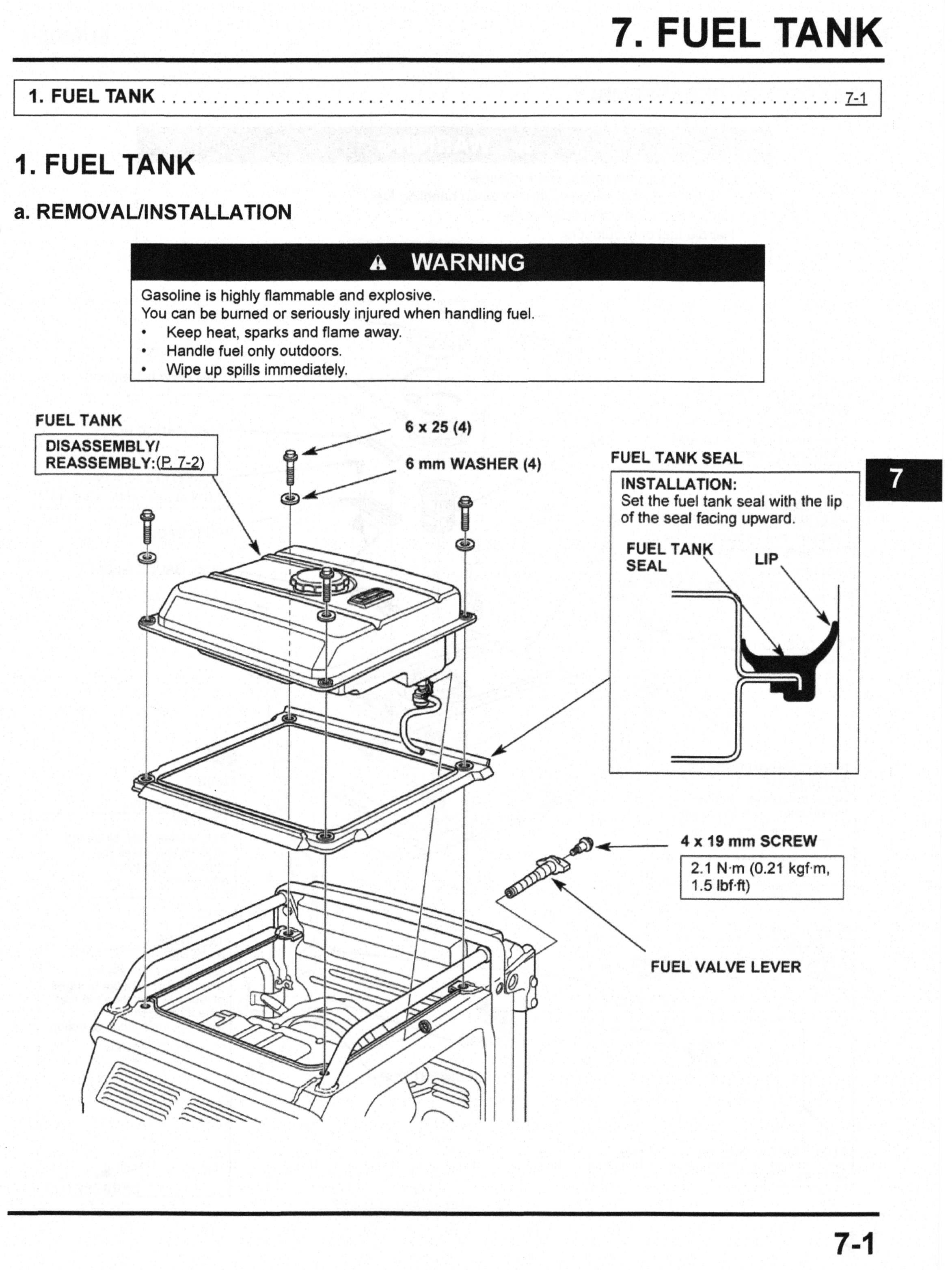 Honda EU6500is Generator Shop Manual Page 071