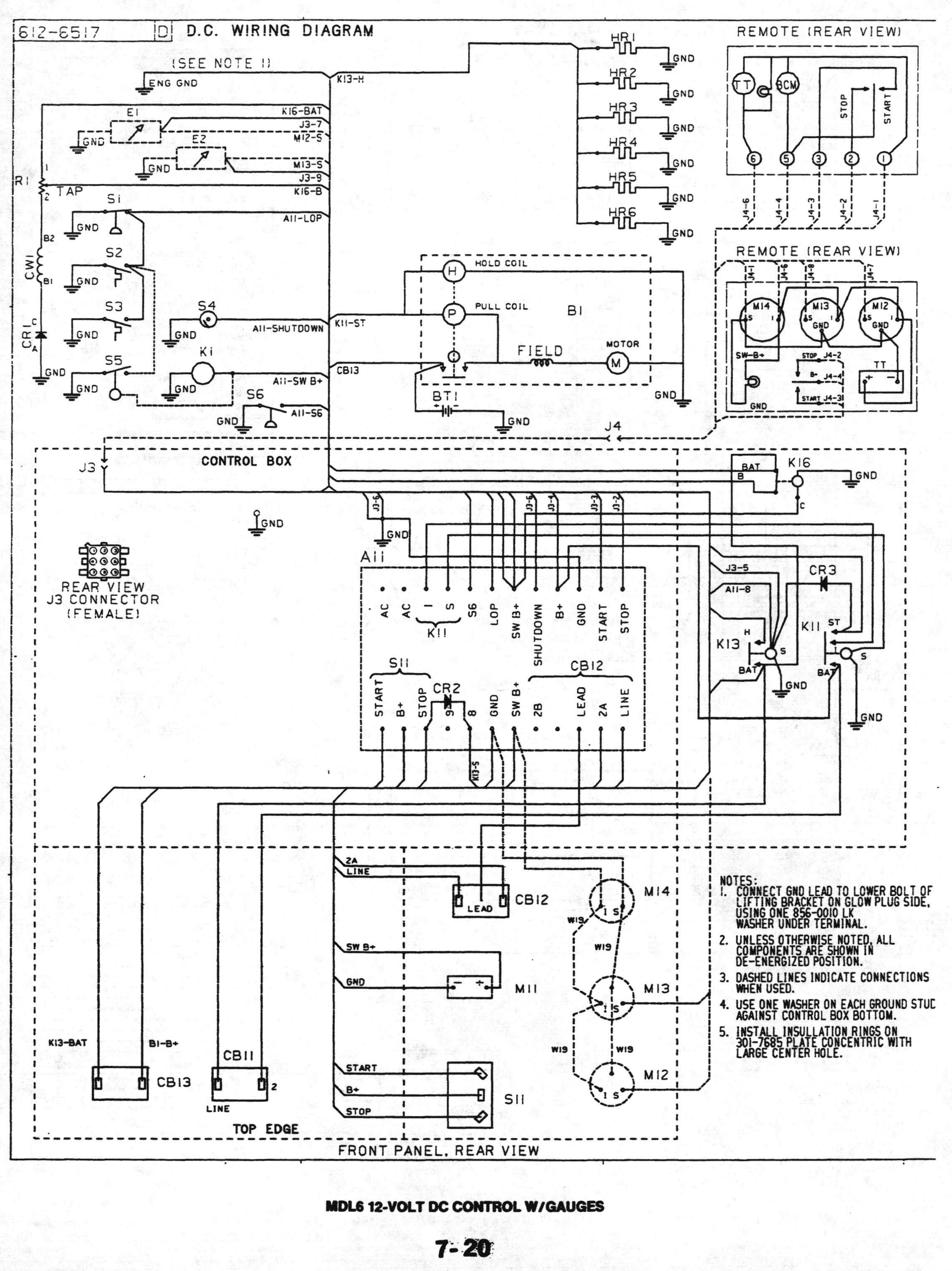 Onan Marine Service Manual for MDL3, MDL4, MDL6 (Generator & Controls ...