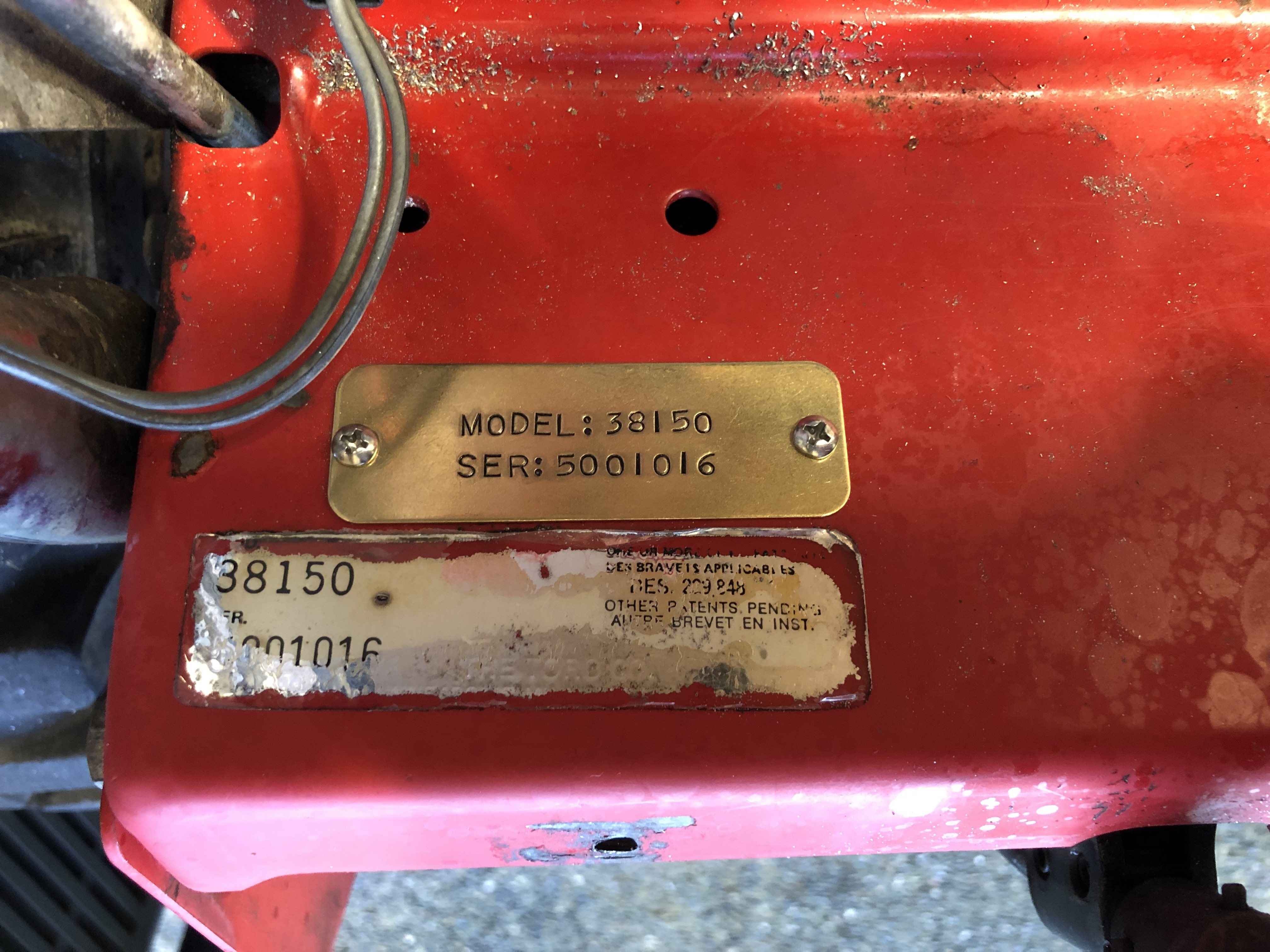 Toro 826 parts manual Snowblower Forum