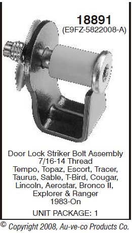 Ford explorer door striker #6