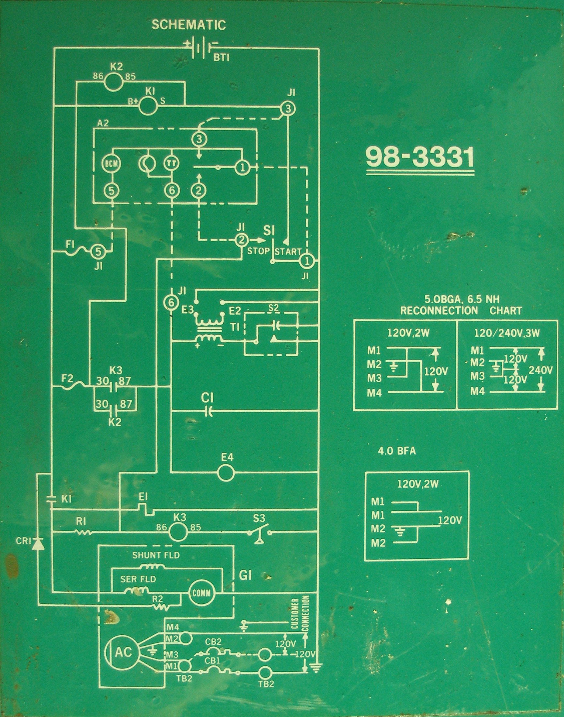 Onan 6500 Commercial Generator Wiring Diagram - Happy Living onan 5500 generator wiring diagram 